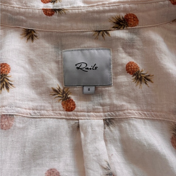 Rails Pineapple Patterned Shirt - Picture 5 of 9